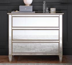 Park 3-Drawer Mirrored Dresser