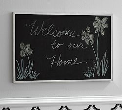 Reed Polished Nickel Chalkboard