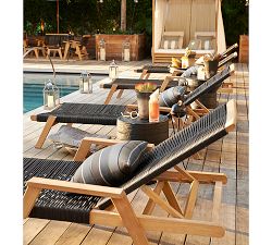 Sunbrella® Milano Striped Outdoor Pillow