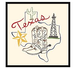 Texas Framed Print