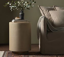 Olive Round Side Table (17")