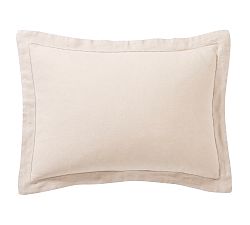 Open Box: Belgian Flax Linen Sham, Standard - Set of 2 - Rosewater