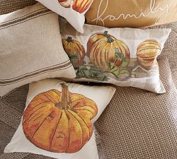 Oversized Pumpkin Pillow Cover