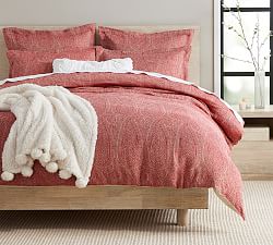 Paisley Jacquard Duvet Cover