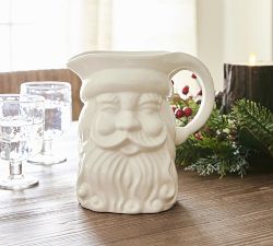Santa Claus Ceramic Pitcher