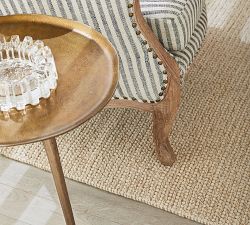 Euclid Round Metal End Table (16"-25")