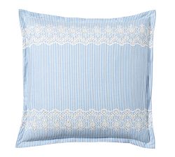 Eyelet Stripe Sham