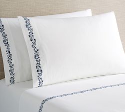Monique Lhuillier Skyler Printed Organic Cotton Pillowcases - Set of 2