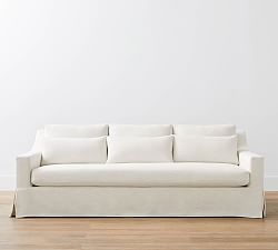 York Slope Arm Deep Seat Slipcovered Sofa (60"-108")
