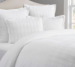 Eyelet Duvet Cover &amp; Shams