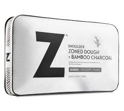 Malouf™ Shoulder Zoned Dough® + Bamboo Charcoal Memory Foam Pillow