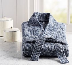 Organic Waffle Weave Lightweight Robe