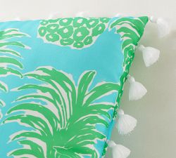 Outdoor Lilly Pulitzer Printed Pillow - Flamenco