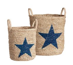 Printed Star Baskets