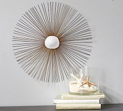 Sand Dollar Starburst Wall Art