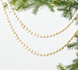 Wood Beaded Garland