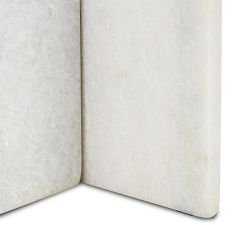 Bolton Round Marble Accent Table (18")