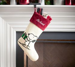 Peanuts™ Crewel Stockings