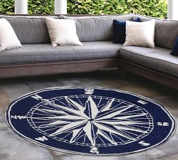 In The Right Direction Round Doormat