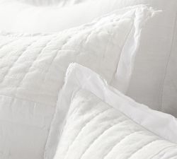 Belgian Flax Linen Patchwork Sham