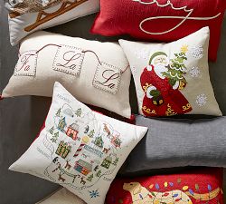 Fa La La Pocket Lumbar Pillow Cover