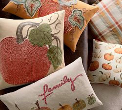Scattered Pumpkin Pillow Cover