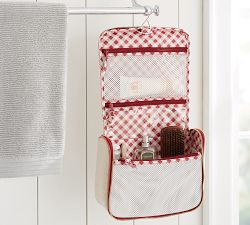 Shimmer Canvas Ultimate Hanging Cosmetic Bag