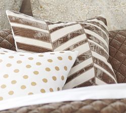 Velvet Applique Pillow Cover