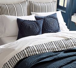 Antique Stripe Yarn Dye Cotton Sham