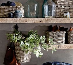 Aubrey Woven Hanging Basket