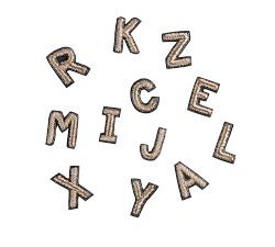 Beaded Sticker - Letter