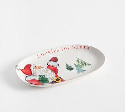 Christmas in the Country Stoneware Cookie Platter