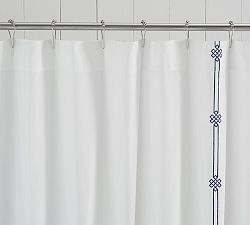 Emilia Organic Shower Curtain