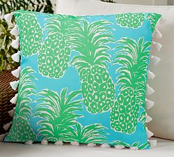 Outdoor Lilly Pulitzer Printed Pillow - Flamenco
