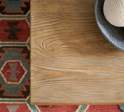 Rustic Farmhouse Rectangular Grand Coffee Table (60")