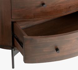 Warren 3-Drawer Oval Dresser (35.5")