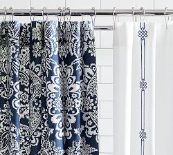 Emilia Organic Shower Curtain