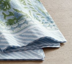 Keaton Paisley Block Print Napkins - Set of 4