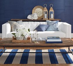 Layered Coral Embroidered Pillow Cover