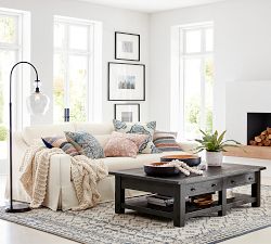 Flynn Recycled Glass Floor Lamp (65")