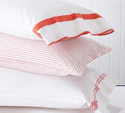 Organic Shirting Stripe Sheet Set