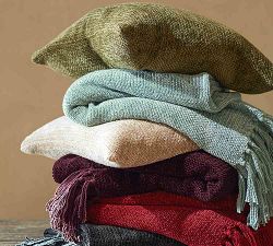 Rayon Chenille Throw