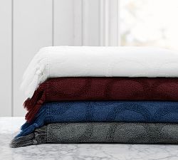 Stonewashed Sculpted Towel