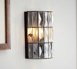 Adeline Crystal Sconce (10'')