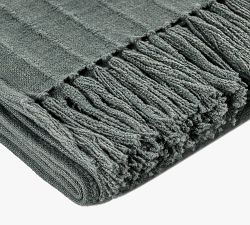 Busto Textured Striped Throw