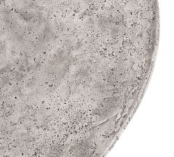 Ellie Outdoor Round Dining Table, Light grey