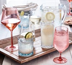 Happy Hour Outdoor Wine Glasses - Smoke