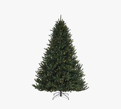 Tree Classics by Balsam Hill Lit Valley Fir Faux Christmas Tree