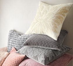 Chantal Embroidered Pillow Cover
