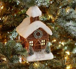 Log Cabin Ornament